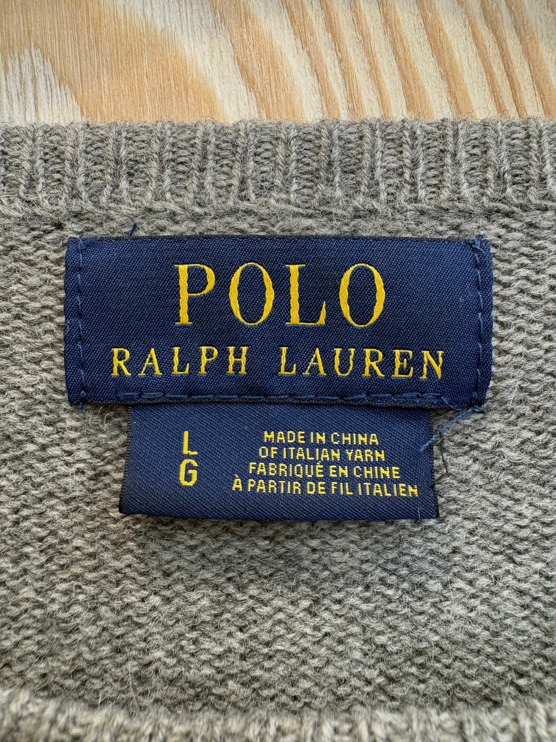 폴로 랄프로렌 울 니트 상품이미지8