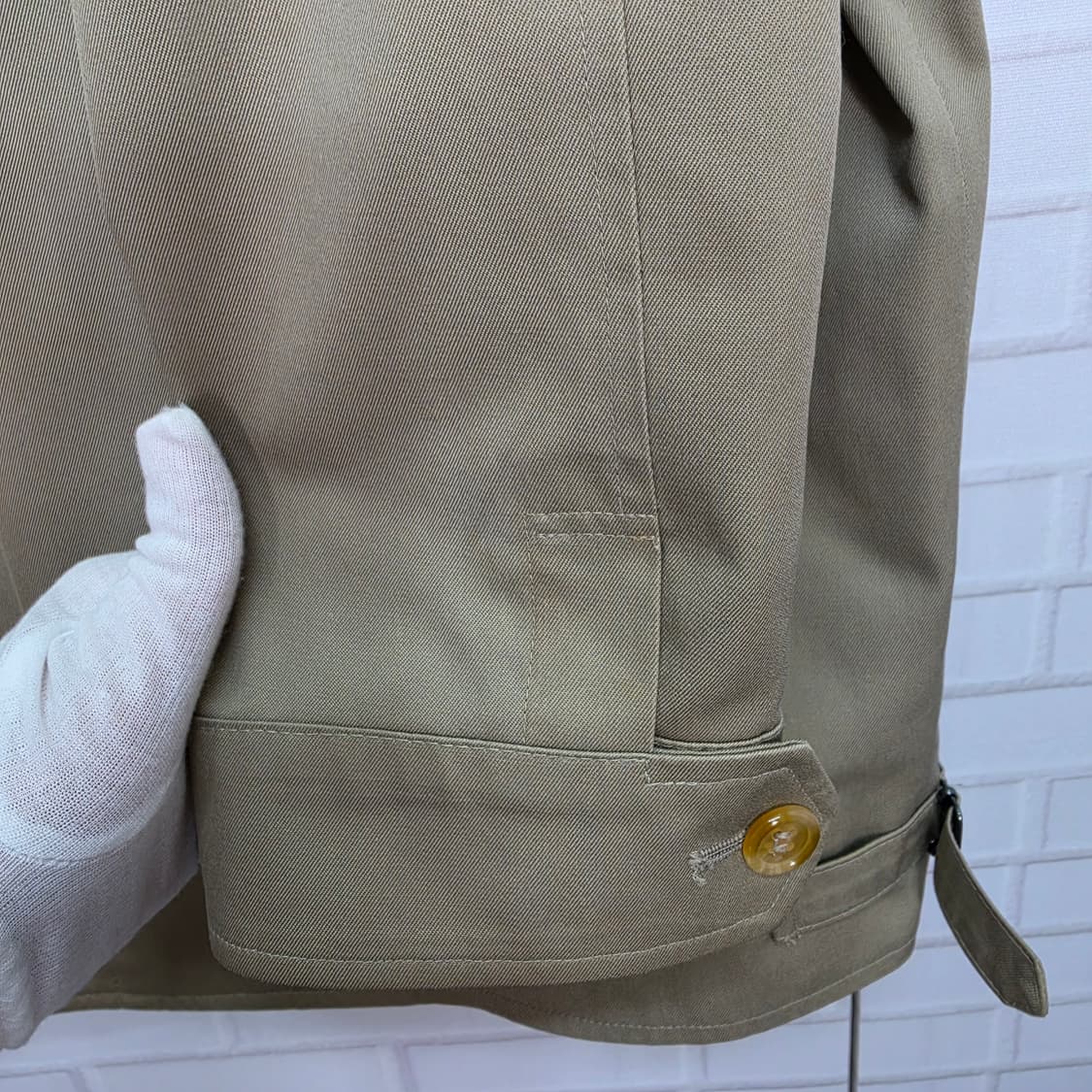 90s 버버리 런던 노바체크 블루종 자켓 105~110사이즈 상품이미지6