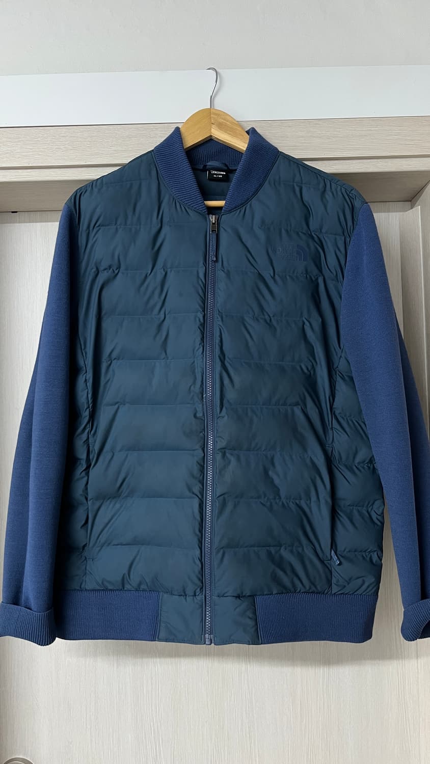 노스페이스 패딩 니트 블루종 XL 상품이미지1