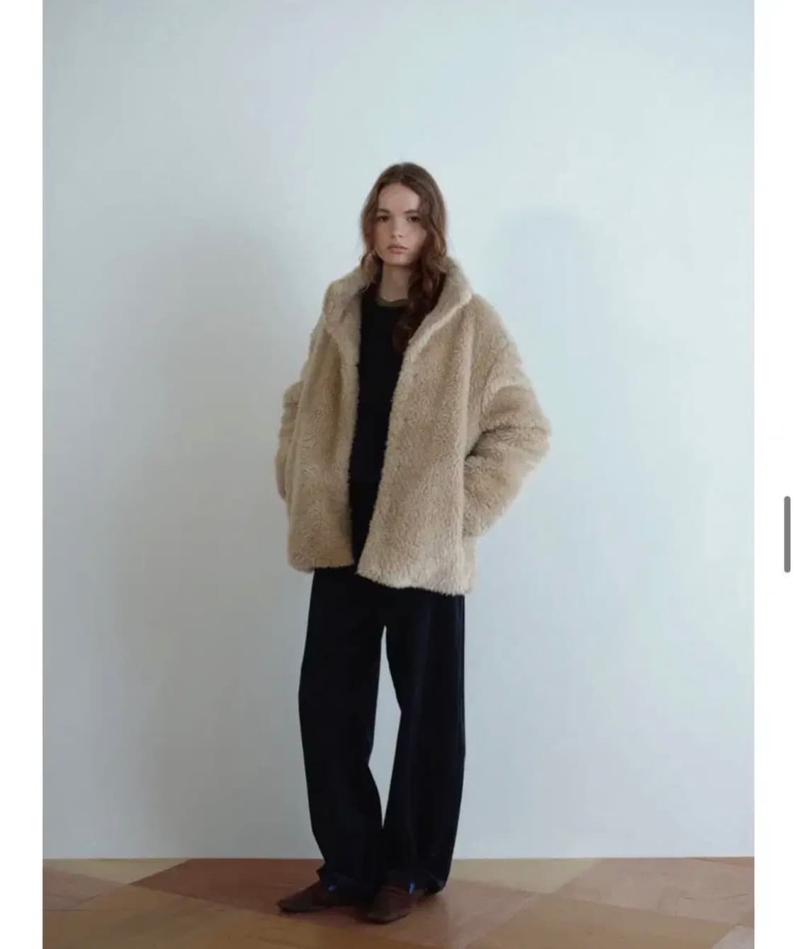 아르토 Curved Wale Corduroy Pants_Navy 상품이미지1