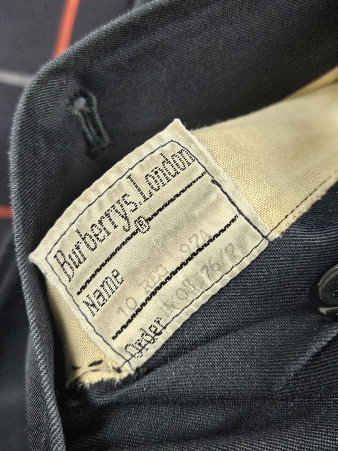 버버리 울 베스트 싱글 트렌치 코트 ( 상세설명참조 ) / 10549 상품이미지8