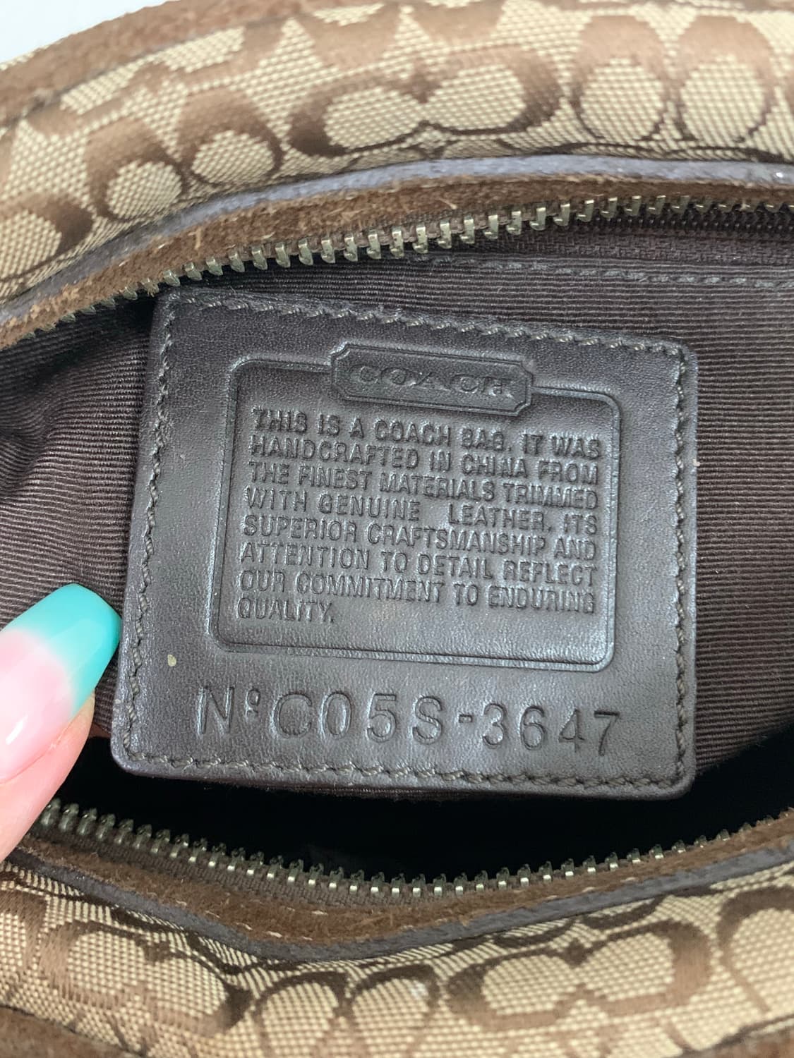 Coach y2k tote bag 상품이미지6