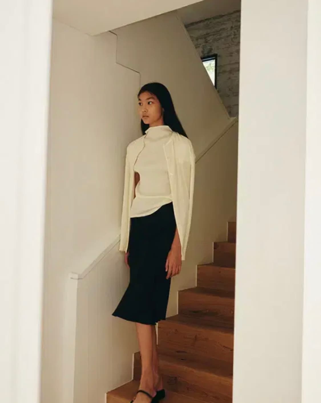 le917 pleats long sleeve cardigan 상품이미지1