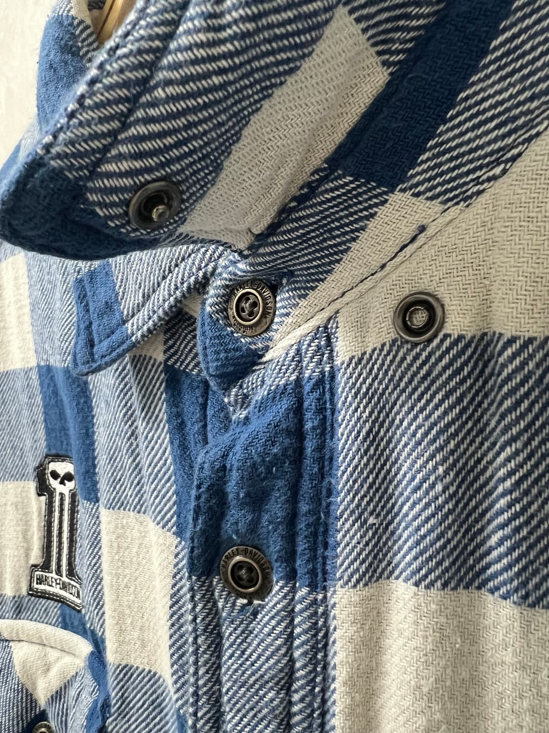 할리데이비슨 플란넬 셔츠 상품이미지3