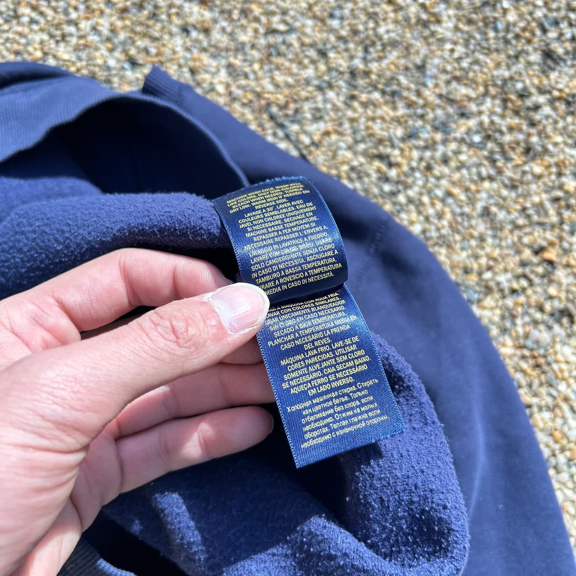 폴로 (POLO RalphLauren)네이비 맨투맨 상품이미지5