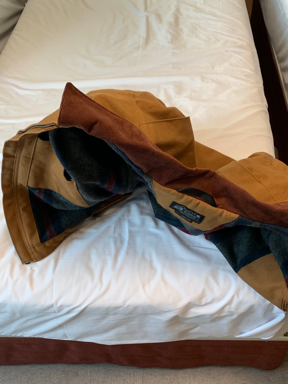 (M)칼하트 디트로이트 자켓 브라운 상품이미지7