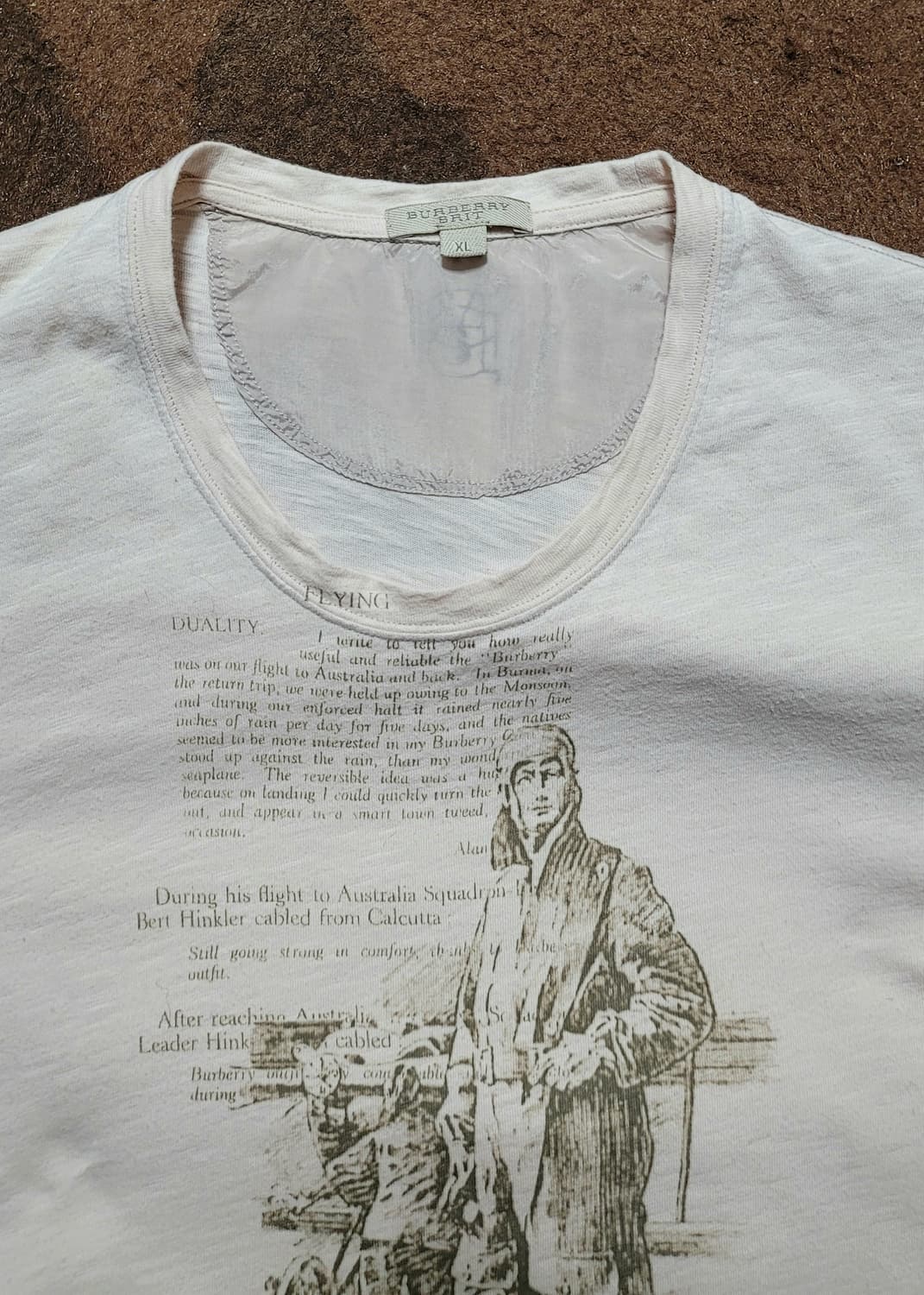 BURBERRY 남성용 반팔티(L) 상품이미지4