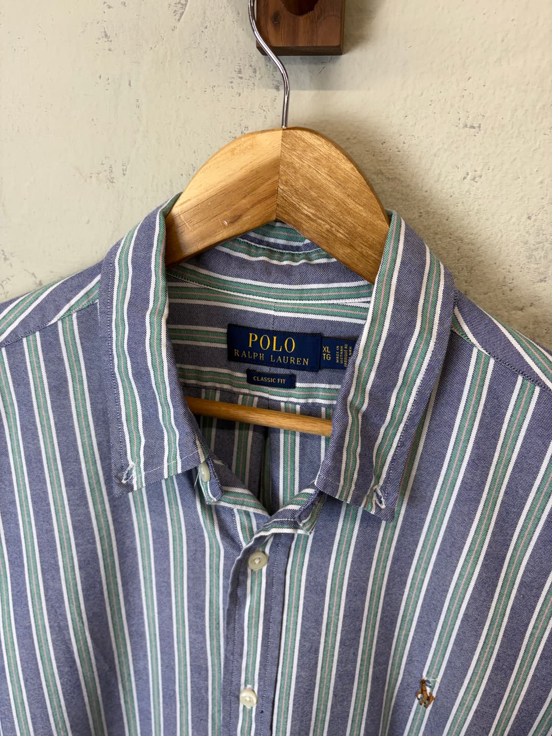 폴로랄프로렌 클래식핏 스트라이프 옥스포드 셔츠 상품이미지6