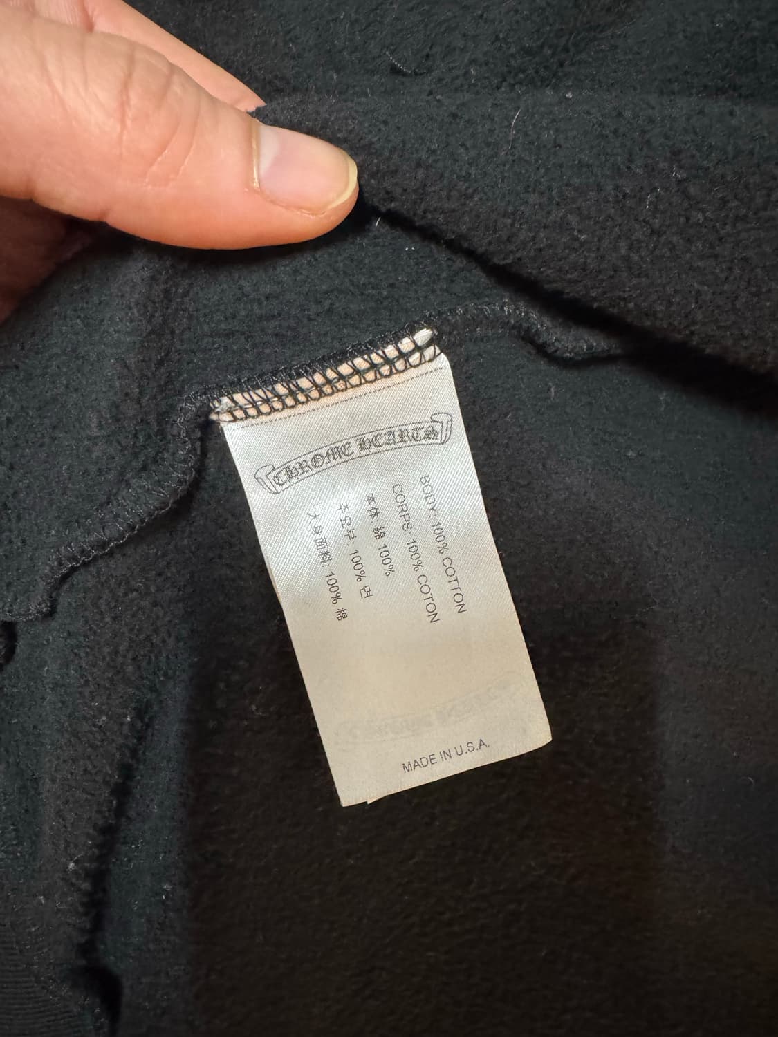 Chrome hearts 홀스슈 플로랄 후드집업 상품이미지6