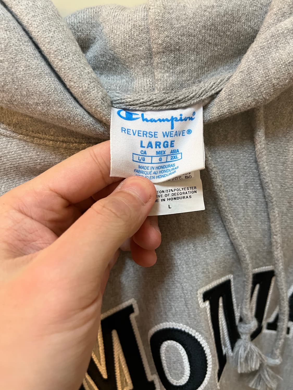 챔피온 MOMA 모마 후드티 L 상품이미지3