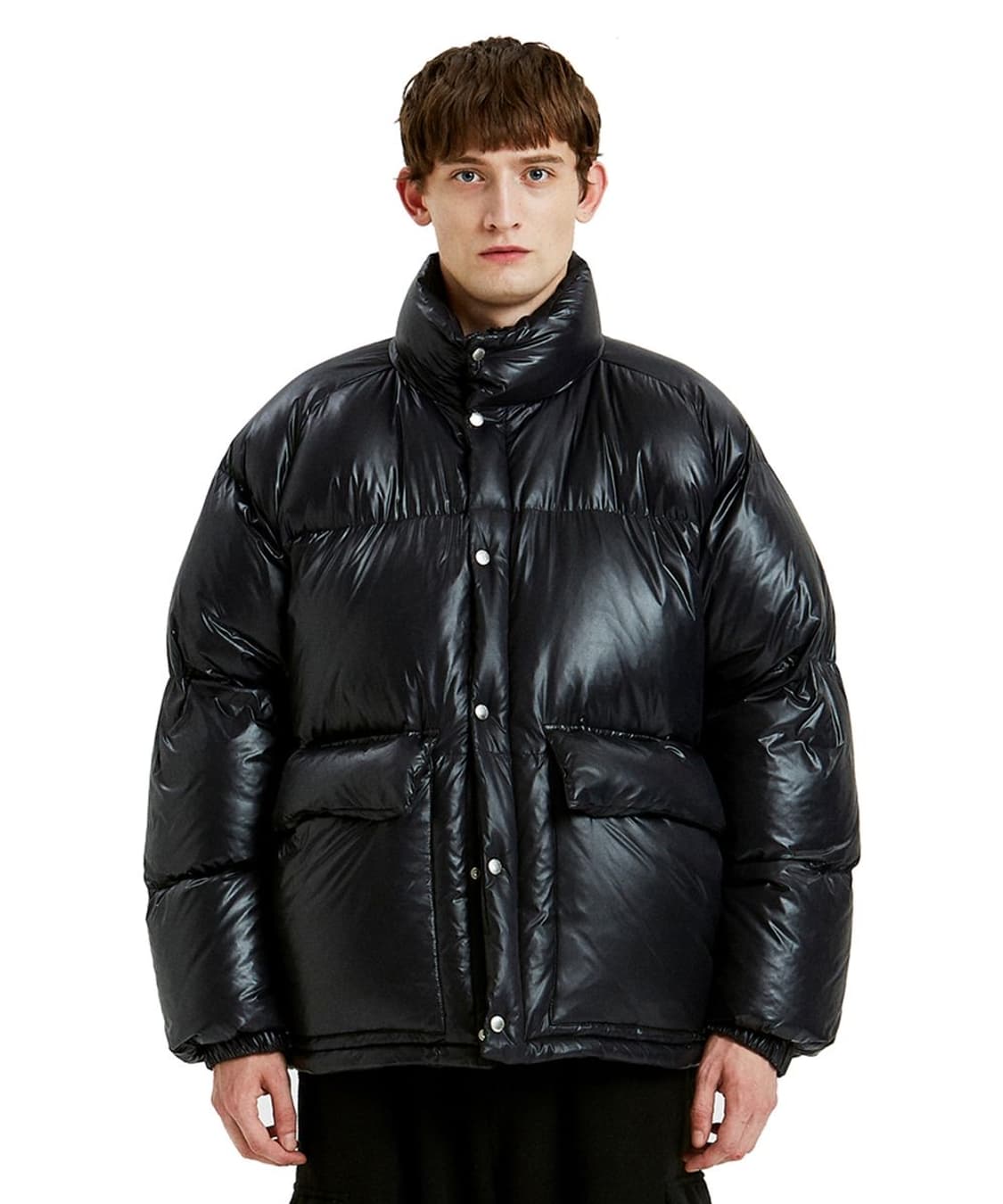 라이풀 패딩 GROSS REVERSIBLE DOWN PARKA 블랙 상품이미지1