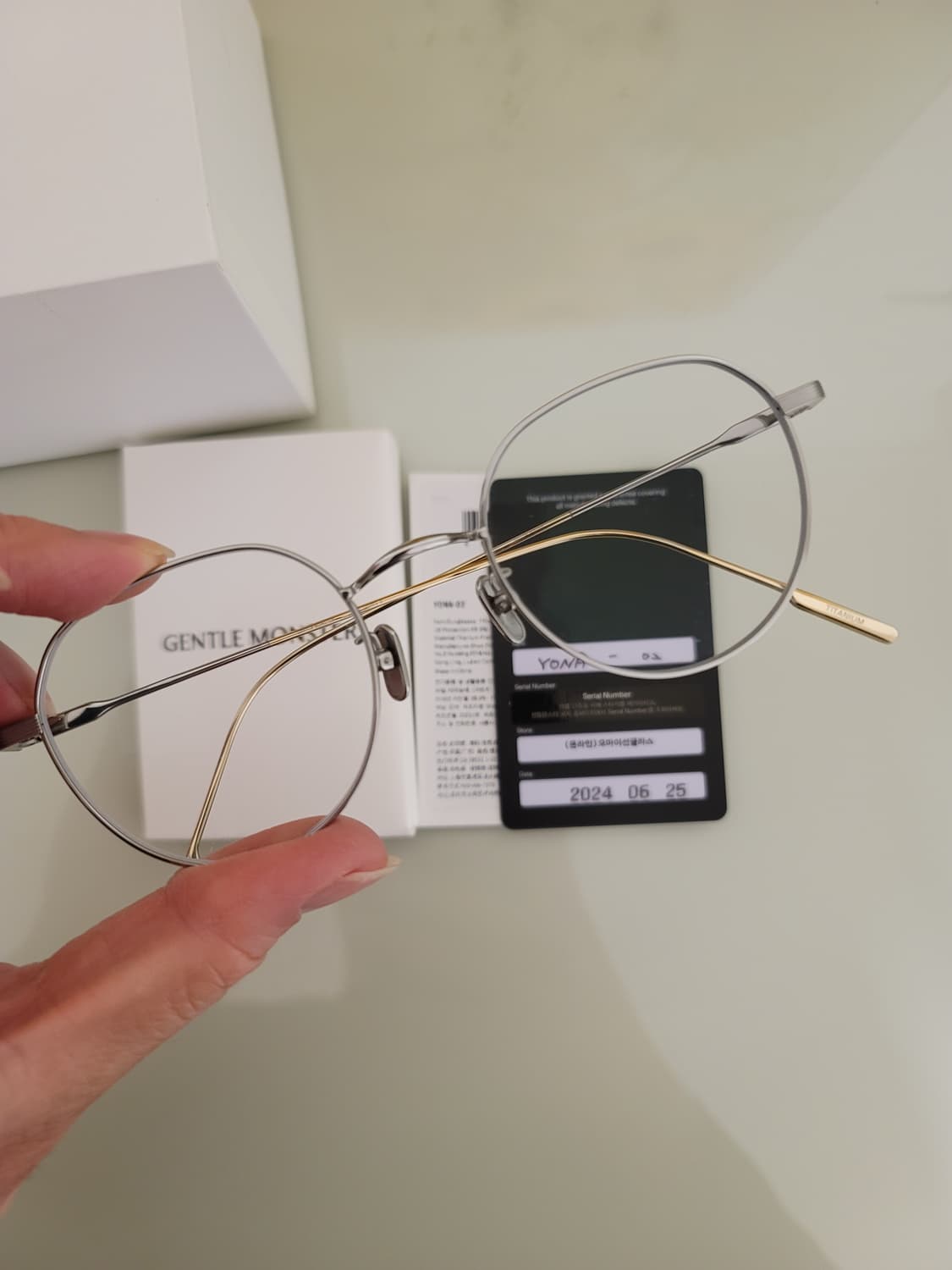 젠틀몬스터 요나02(실버) 판매합니다. 상품이미지5