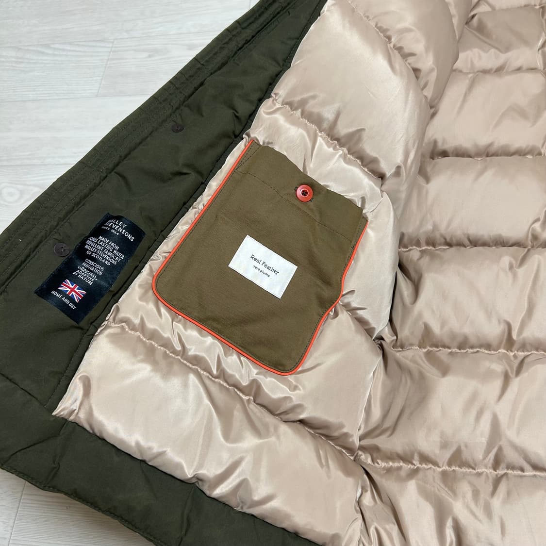 [50] 헨리코튼 크로이던 파카 올리브 상품이미지9