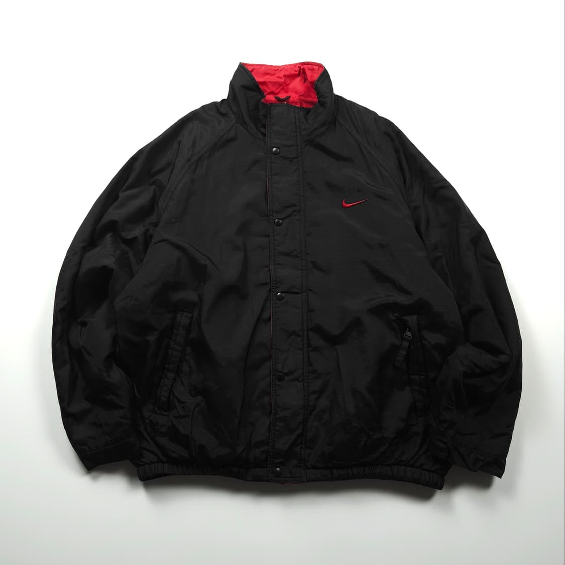 00s 나이키 빅로고 올드스쿨 봄버 점퍼 자켓 (XL) 상품이미지2