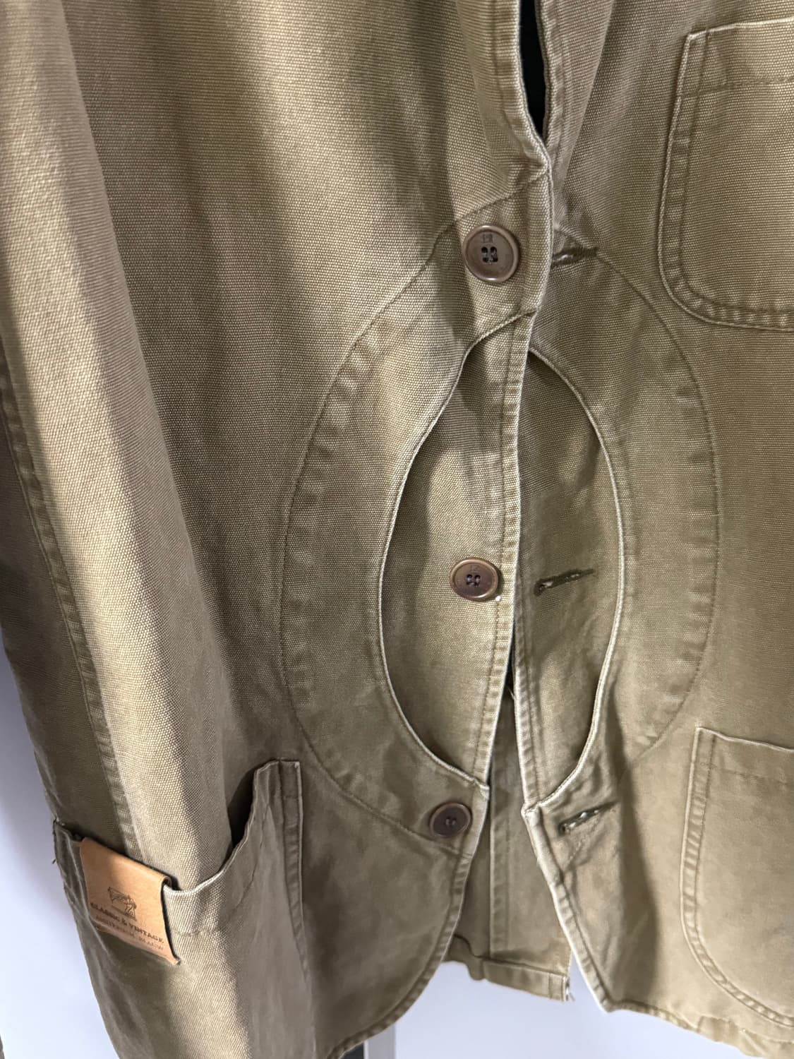 asepsi 카키 자켓 상품이미지4