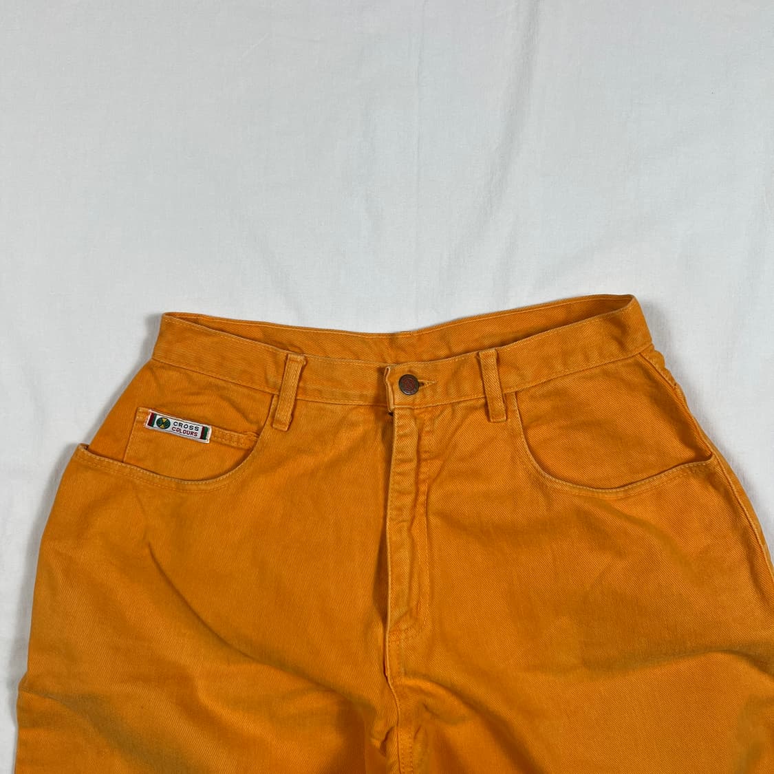 90‘s 크로스컬러스 로고 올드스쿨 쇼트팬츠 반바지 상품이미지2