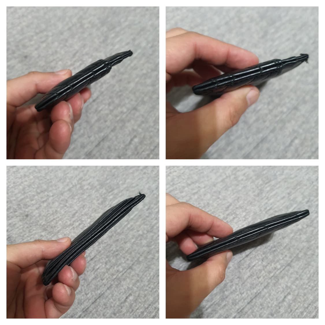 정품 구찌 마몬트 카드지갑 블랙 색상 상품이미지5