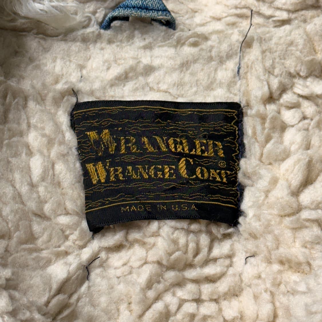 80s USA 랭글러 데님 쉐르파 (old-8533) 상품이미지4