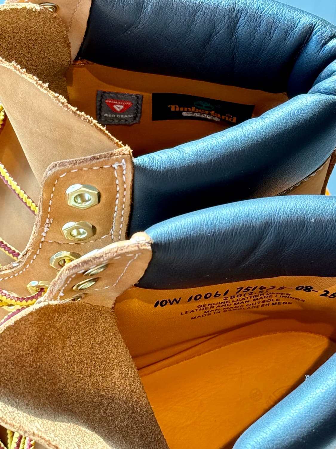 팀버랜드 6인치 워터프루프 부츠 위트 누벅 와이드 280 상품이미지5