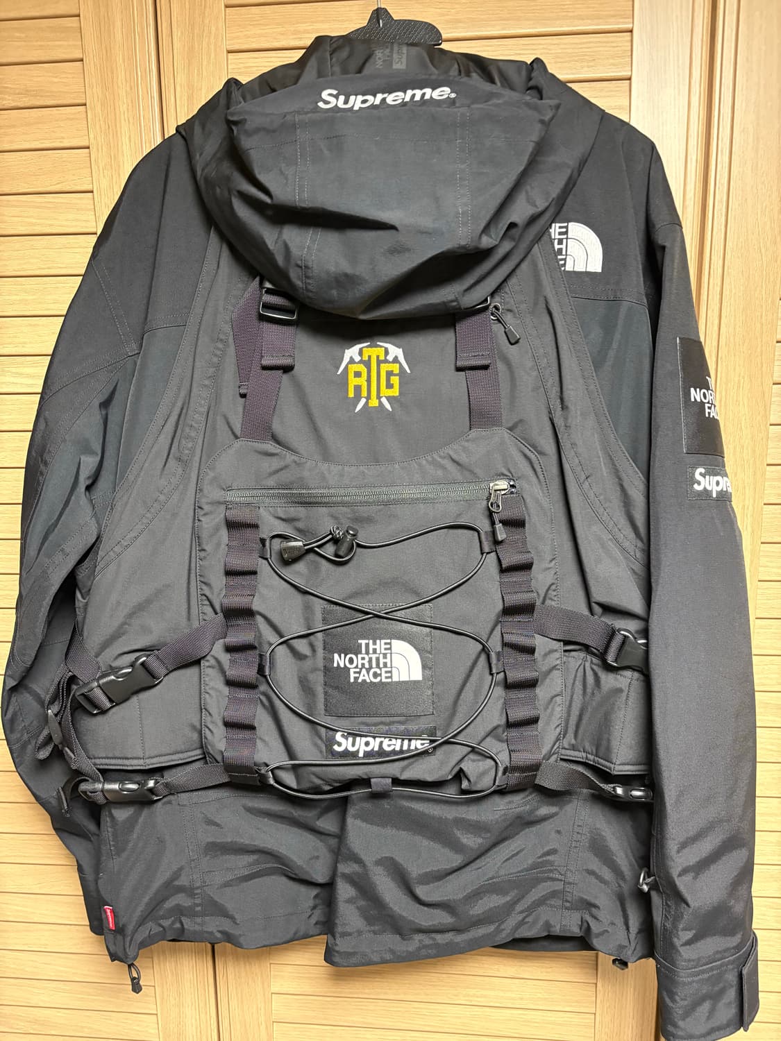 슈프림 노스페이스 rtg자켓 블랙 상품이미지2