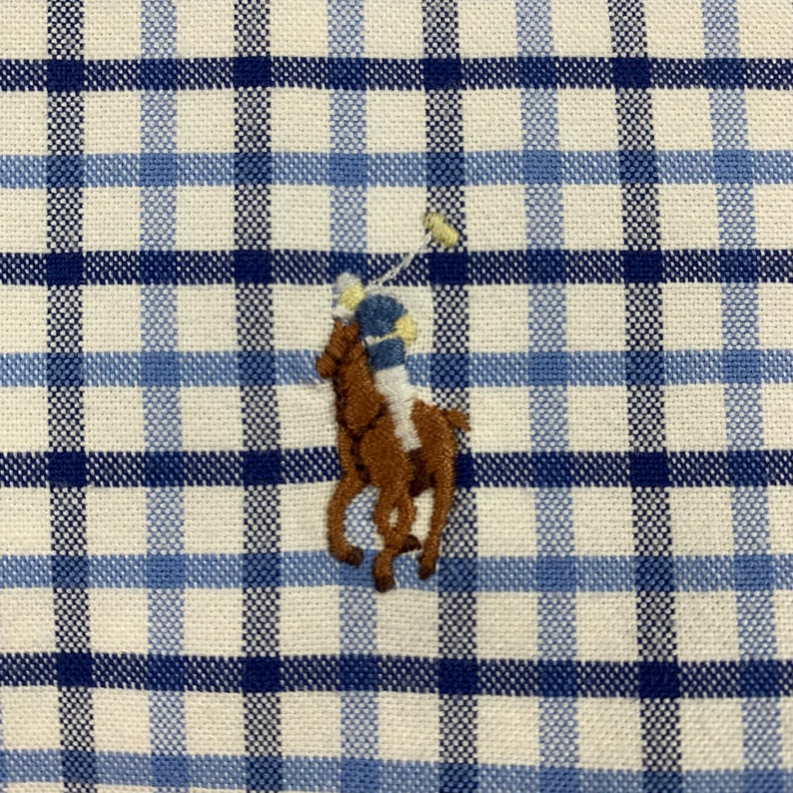 폴로 랄프로렌 멀티포니 슬림핏 스트레치 옥스포드 체크셔츠 상품이미지3