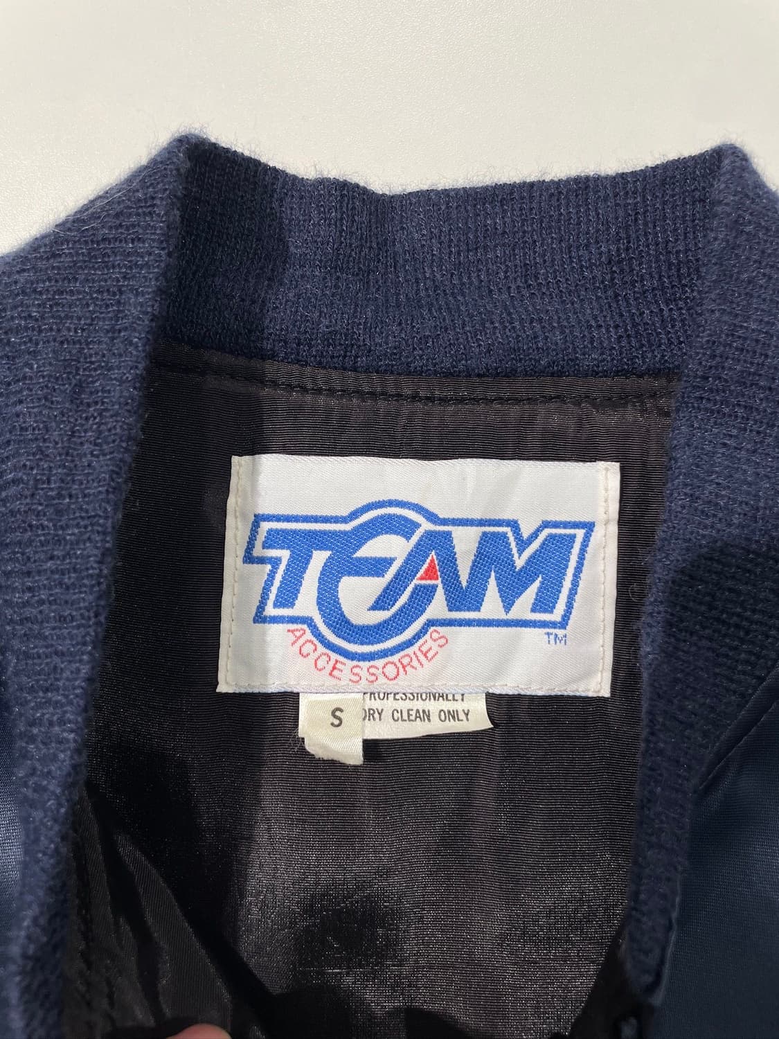 재패니즈 빈티지 블루 8볼 사틴 블루종 자켓 상품이미지7