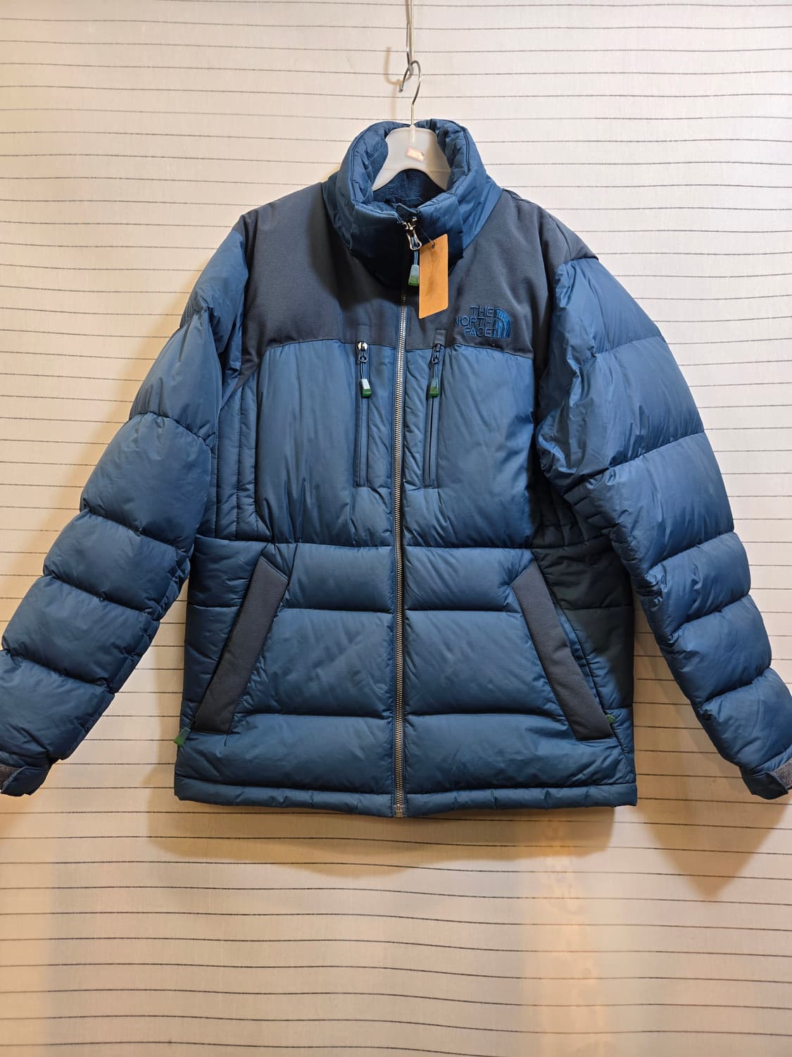 노스페이스 블루 다운 패딩 점퍼 상품이미지1
