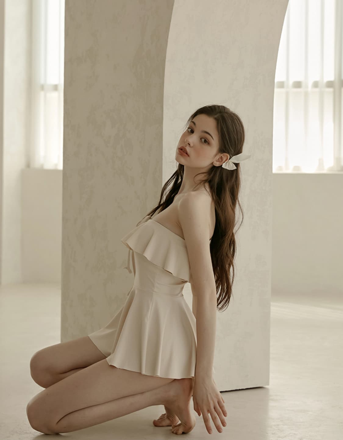 비키니밴더 로나 프릴 플레어 모노키니 상품이미지8