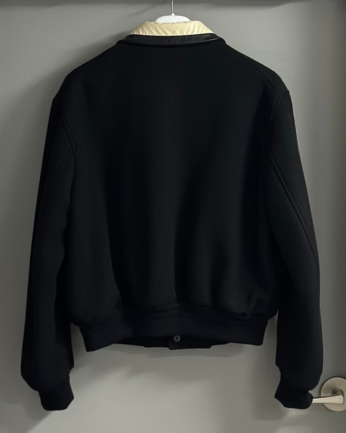 [M] 렉토 22FW 스타디움 바시티 울 카라 자켓 상품이미지6