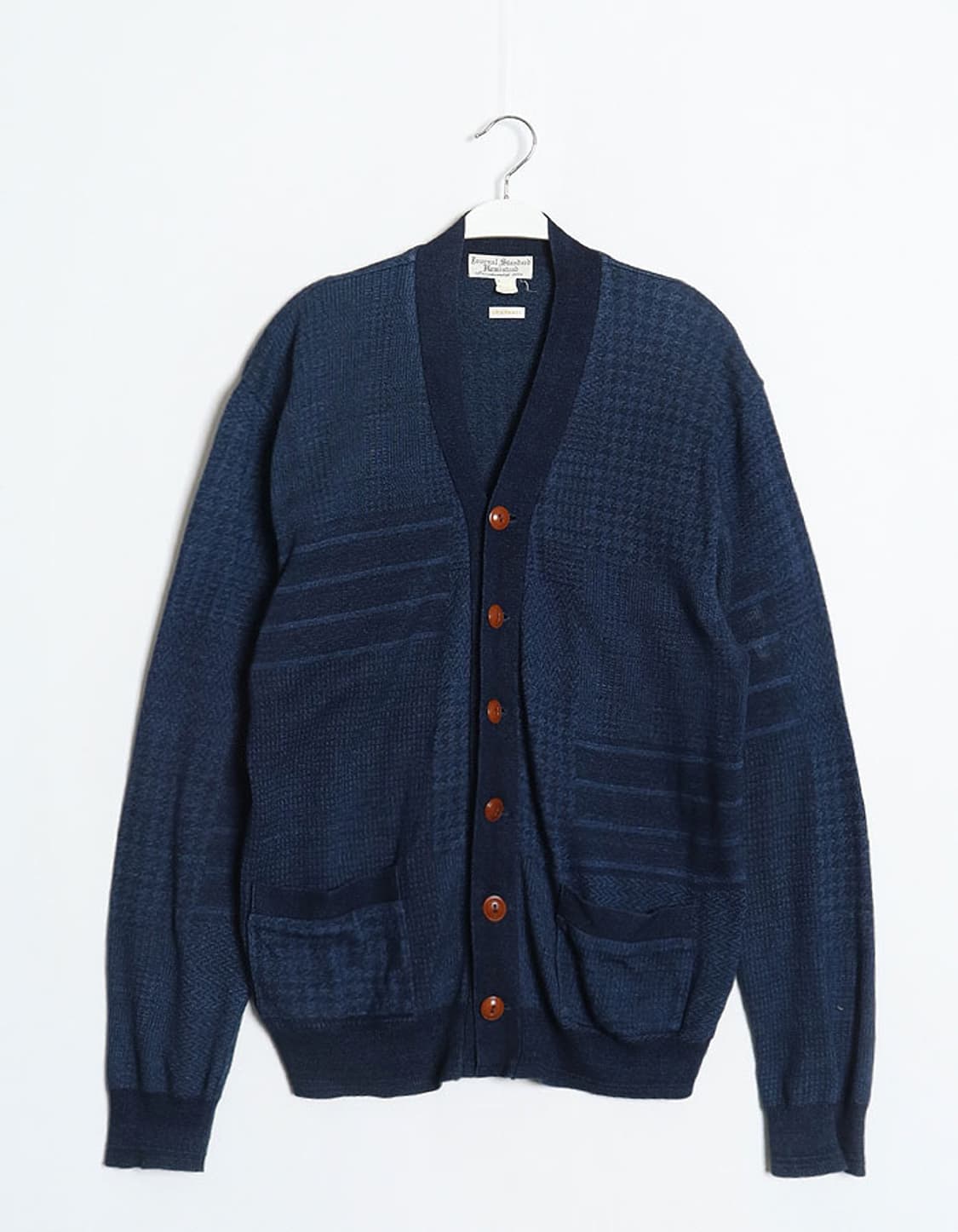J.S Homestead 인디고 패턴 가디건 상품이미지1