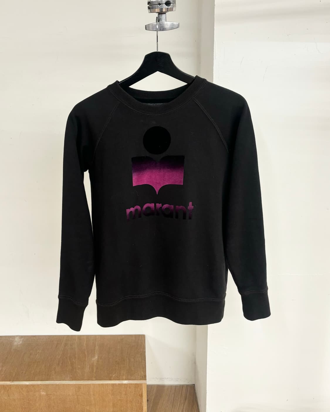 이자벨 마랑 블랙 밀리 기모 맨투맨 상품이미지1