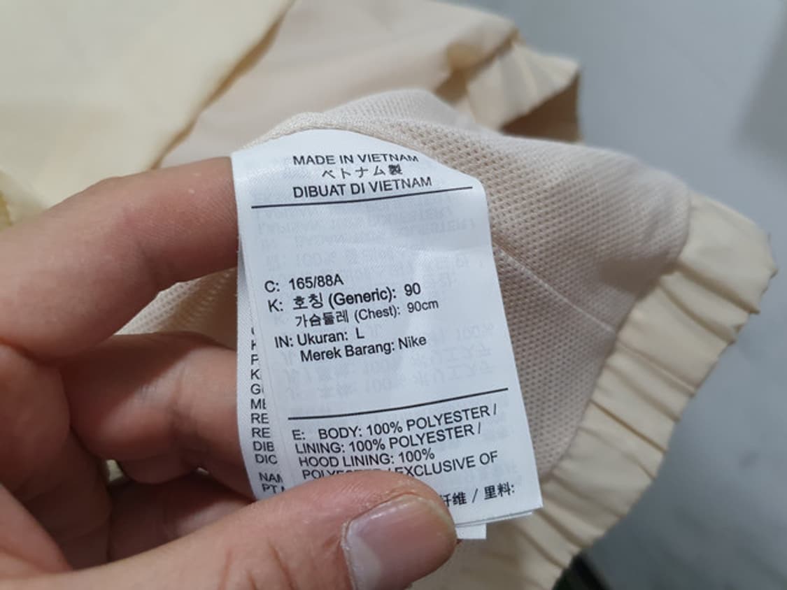 NIKE 나이키 아노락 바람막이 우먼L #924W 상품이미지6