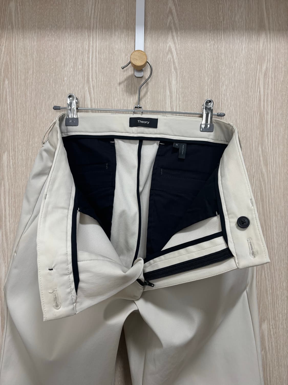 띠어리 제인 네오테릭 팬츠30"/아이보리화이트 상품이미지4