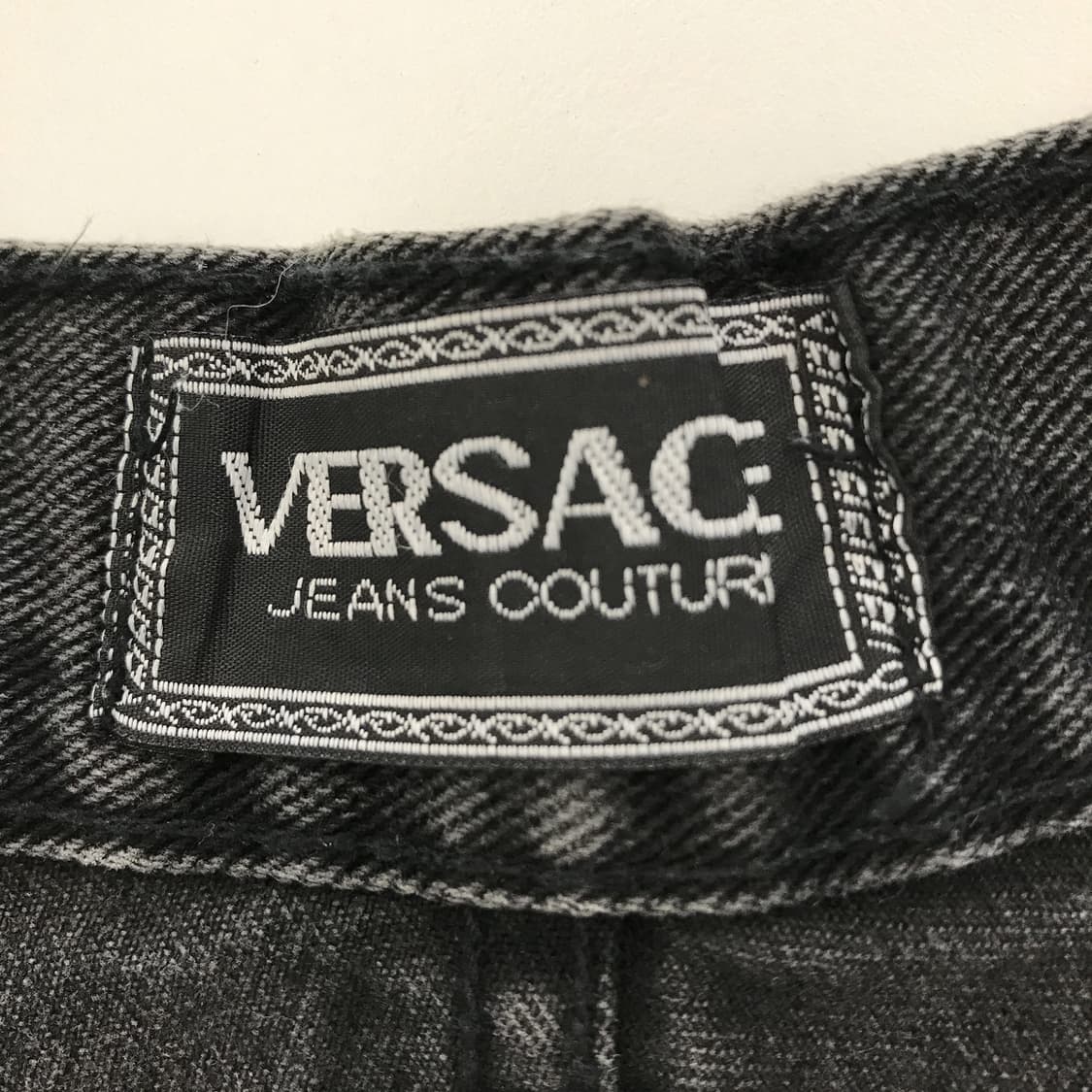 베르사체 진스 꾸뛰르 90s 흑청데님 [34인치] 상품이미지7