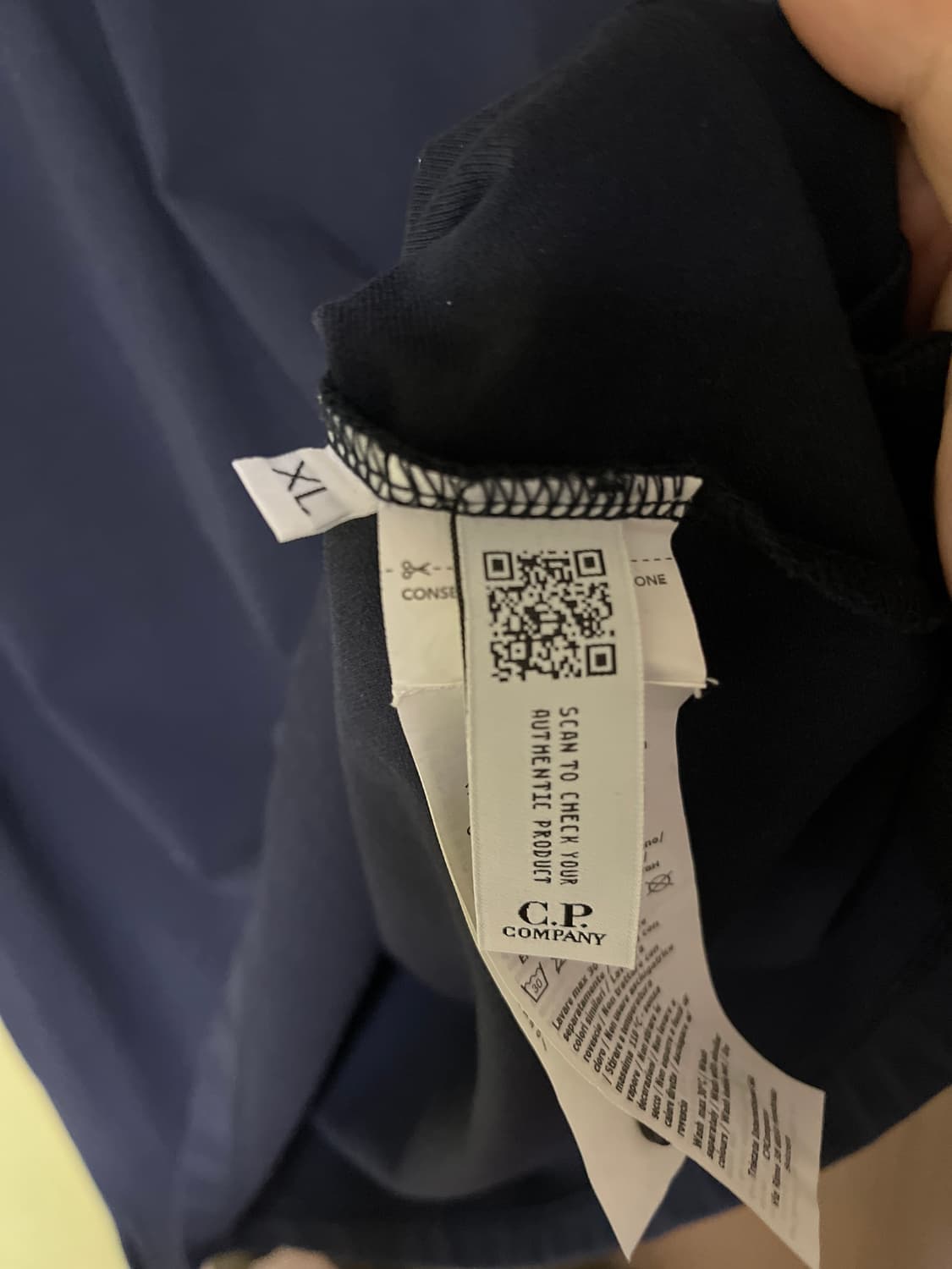 CP컴퍼니 반팔 폴로티 네이비 xl 상품이미지3