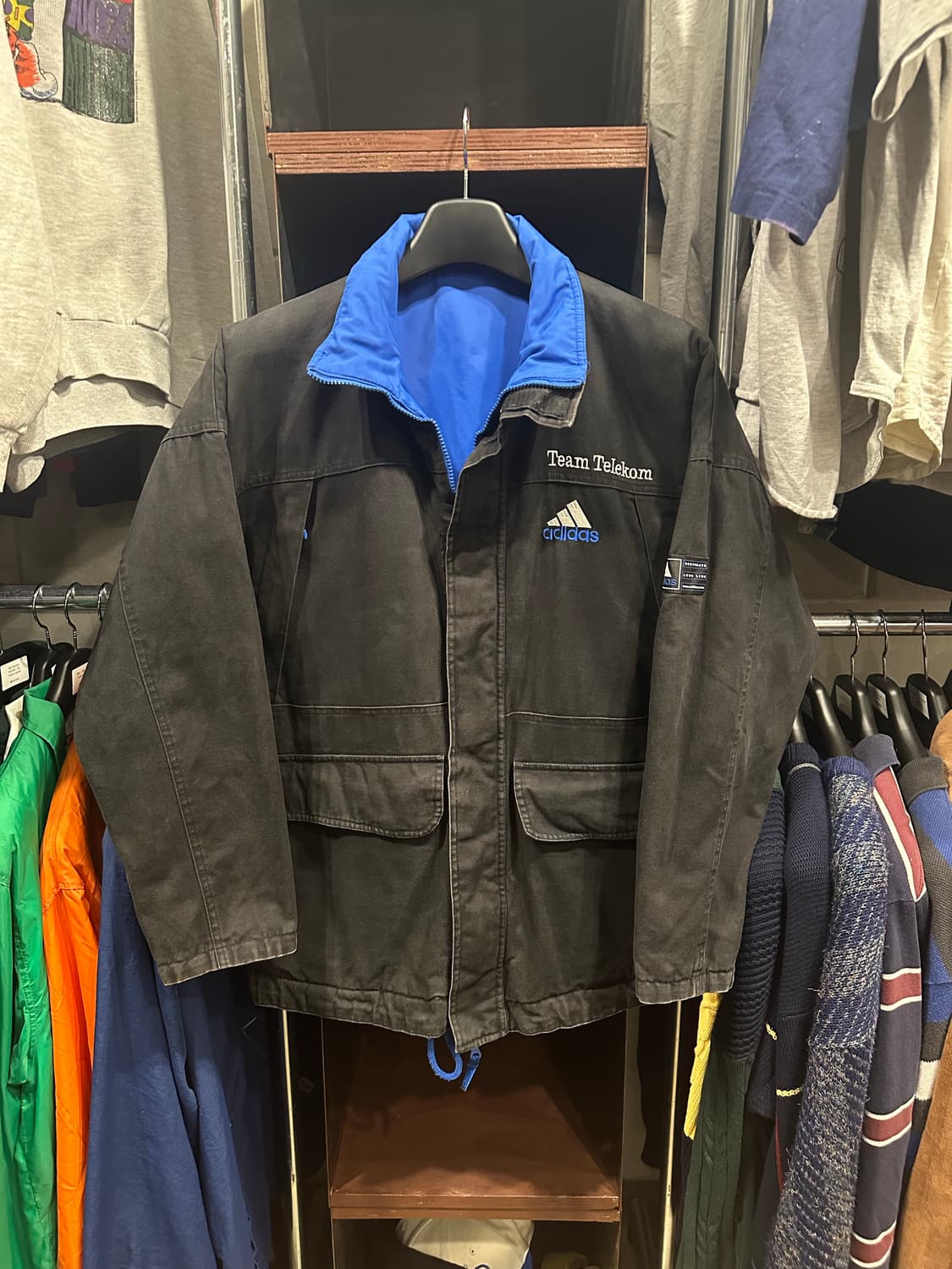 빈티지 90s 아디다스 리버시블 워크자켓  상품이미지1