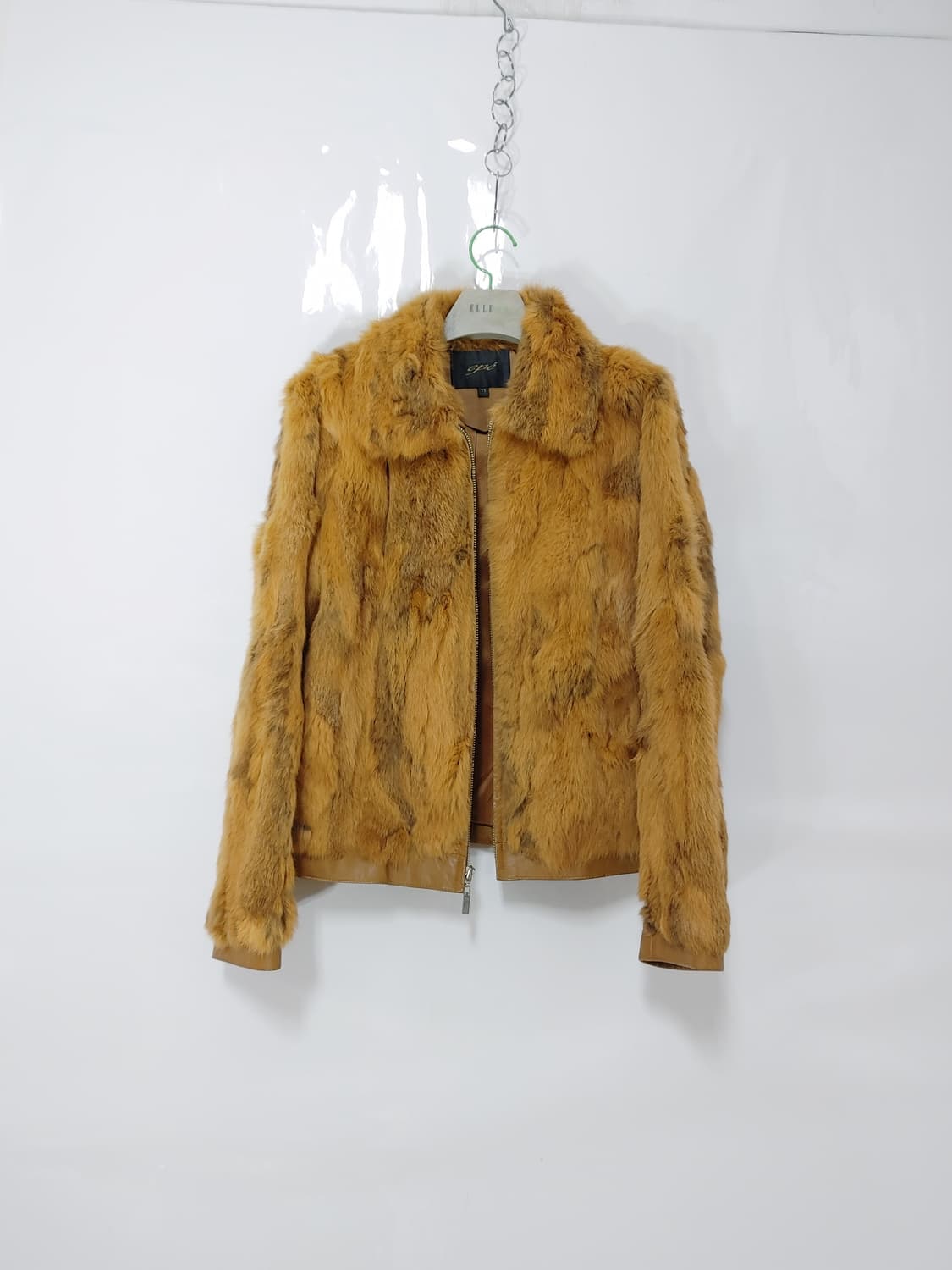 epe 에뻬 여성 여우털 양가죽 집업자켓 상품이미지1