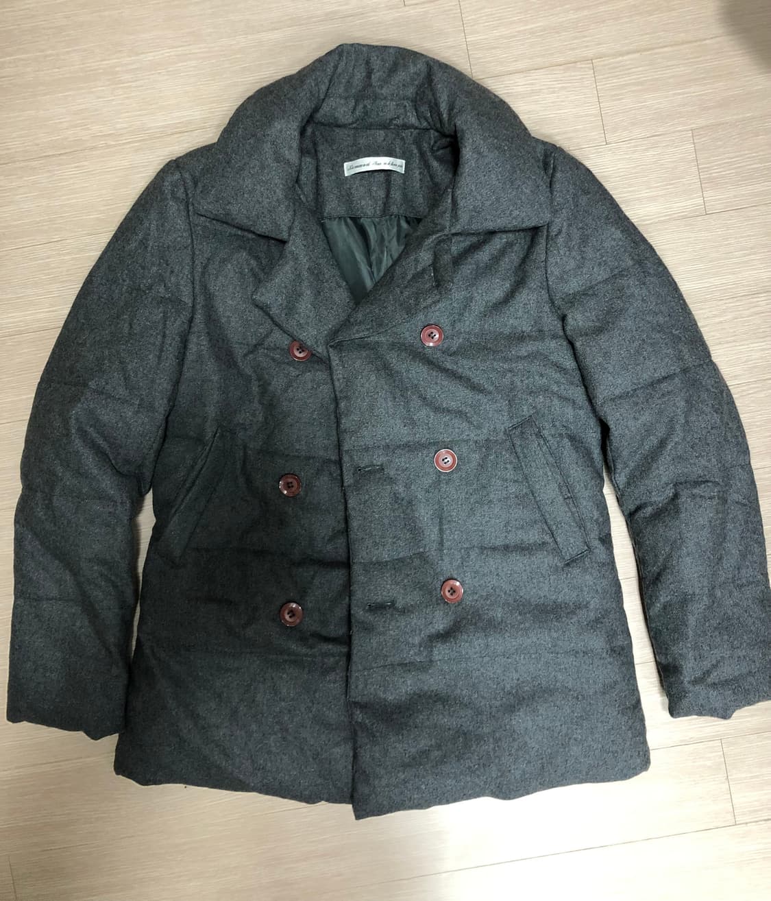 더블 그레이 패딩 (M사이즈) 상품이미지1