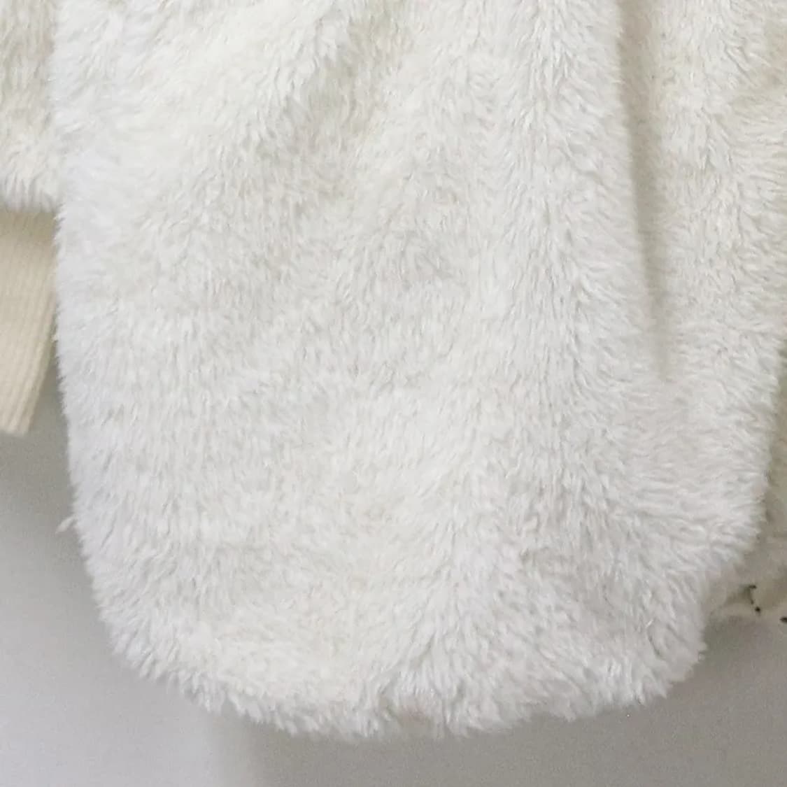 미스티우먼  폼폼 셔링 후리스 자켓 61926 상품이미지4