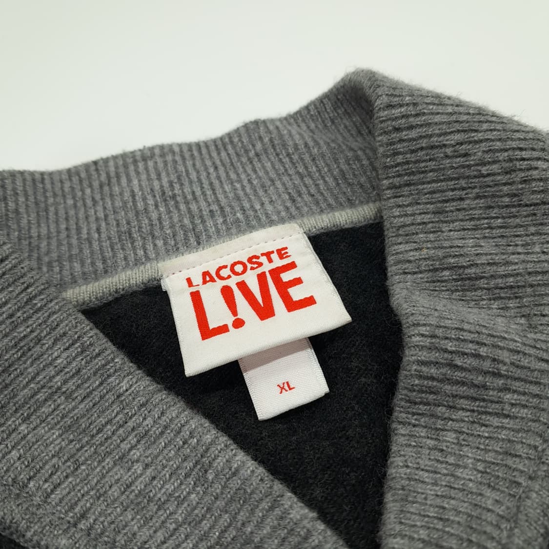 CN979 XL 라코스테 라이브 알파카 울 블렌드 니트 가디건 상품이미지3