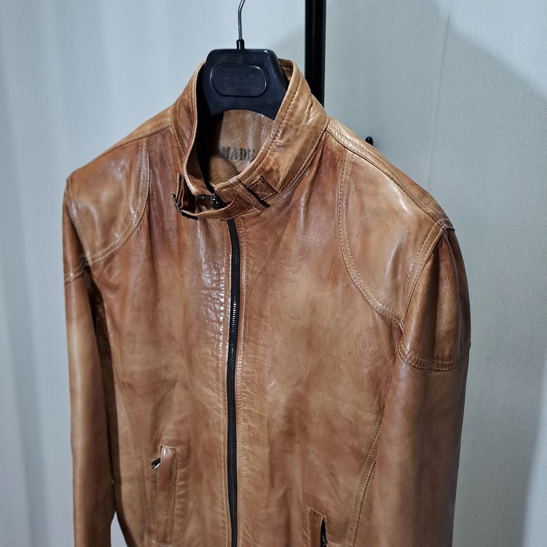 (택포) 이태리 피렌체 페루찌 양가죽 자켓 46 B369 상품이미지2