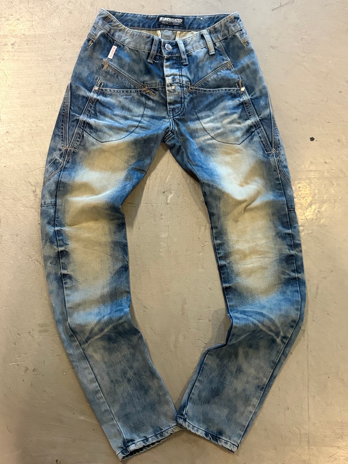 언디핏 데님 빈티지 청바지 28 상품이미지2