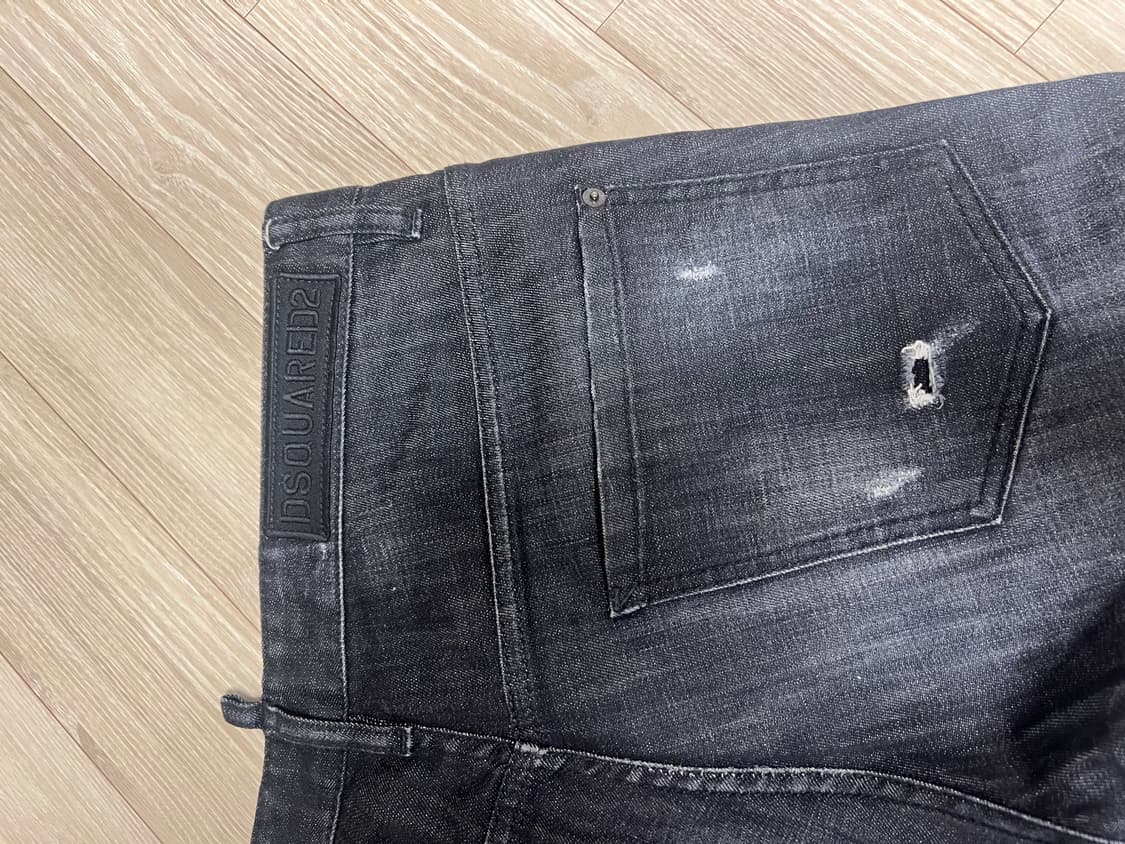 Dsquared2 damage detale 흑청 상품이미지4