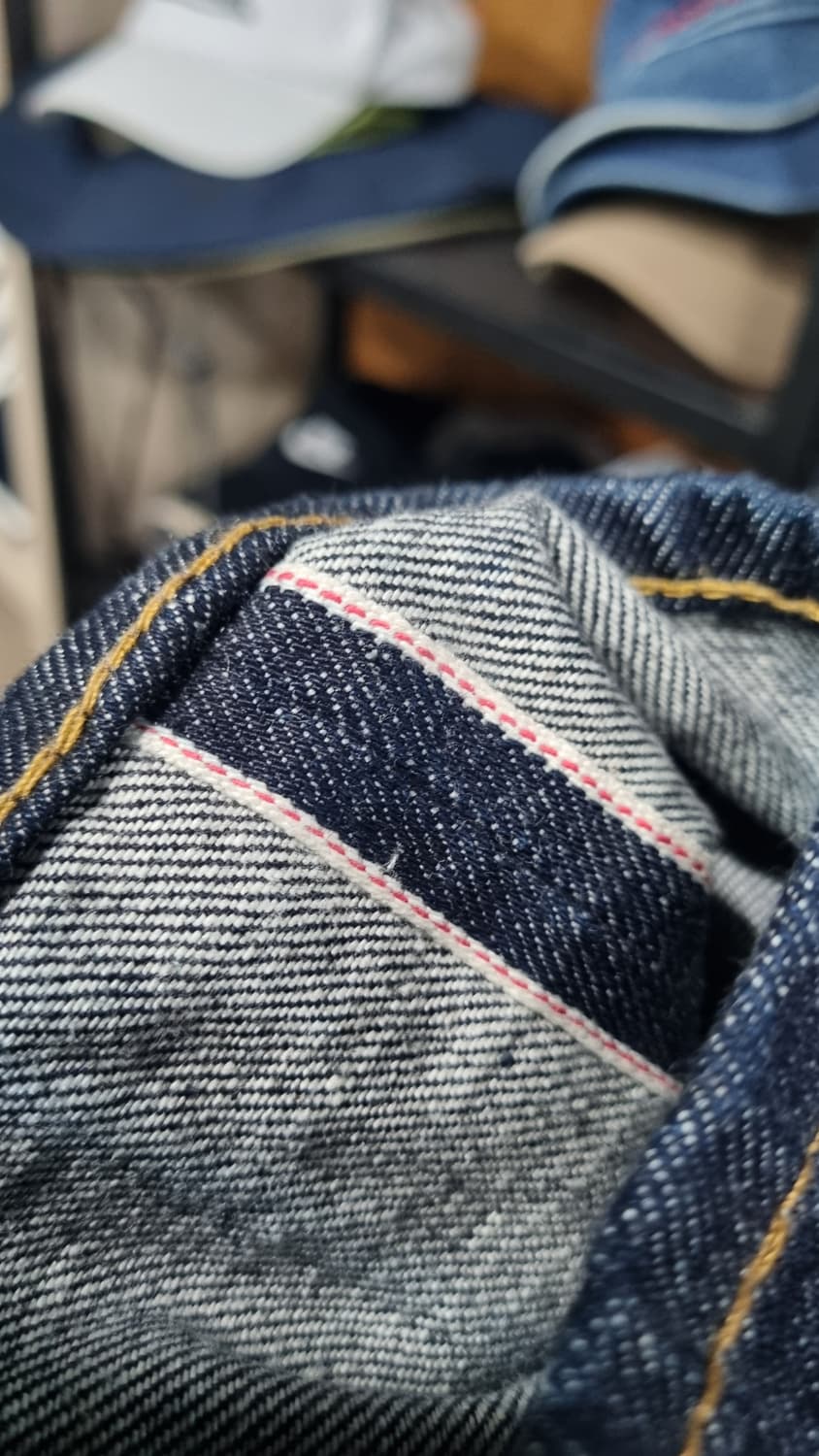 아드리아노 골드슈미드(AG) 모던슬림 셀비지 데님팬츠 34size 상품이미지5