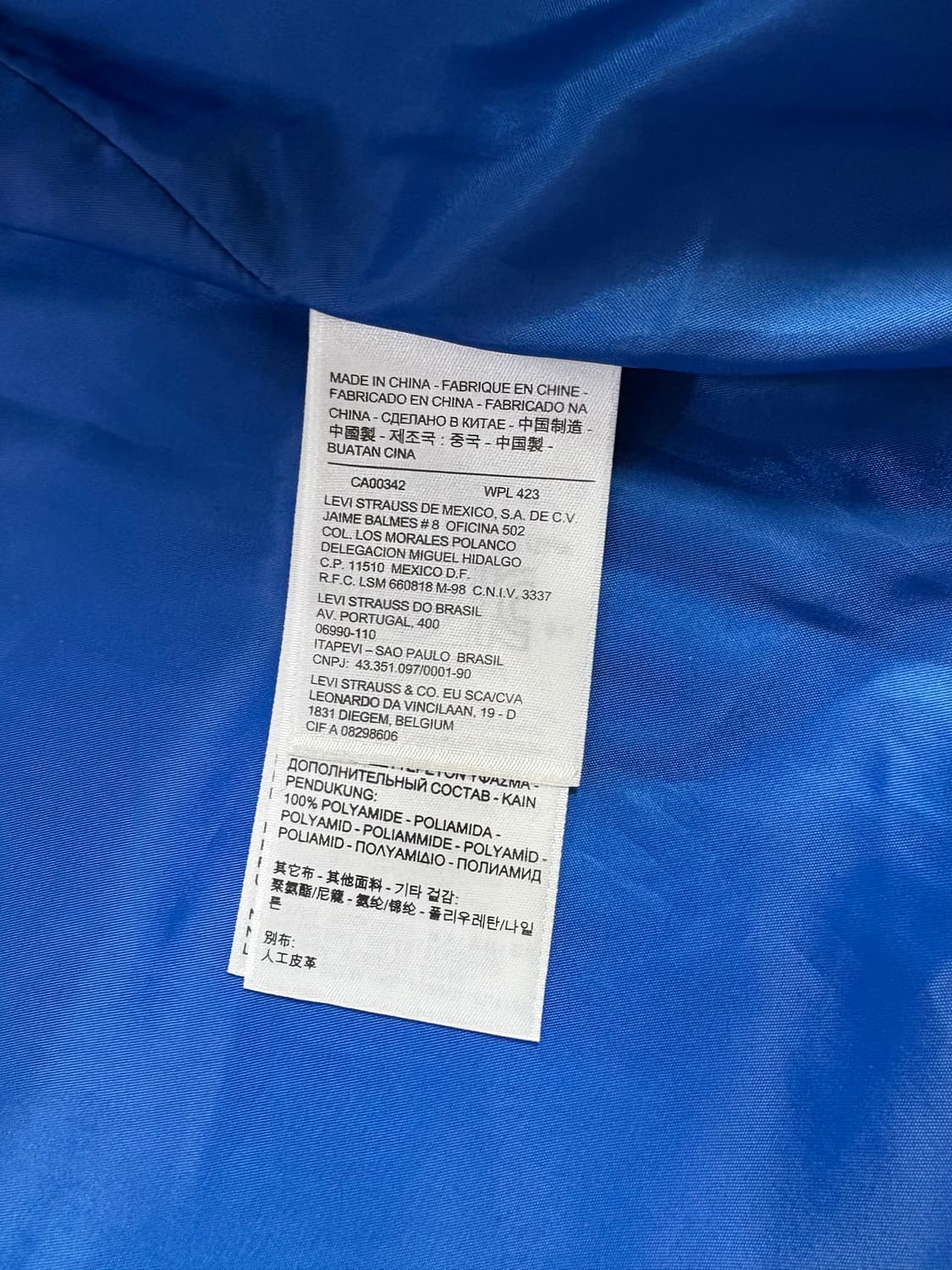 Levis 리바이스 다운 베스트 M 상품이미지7