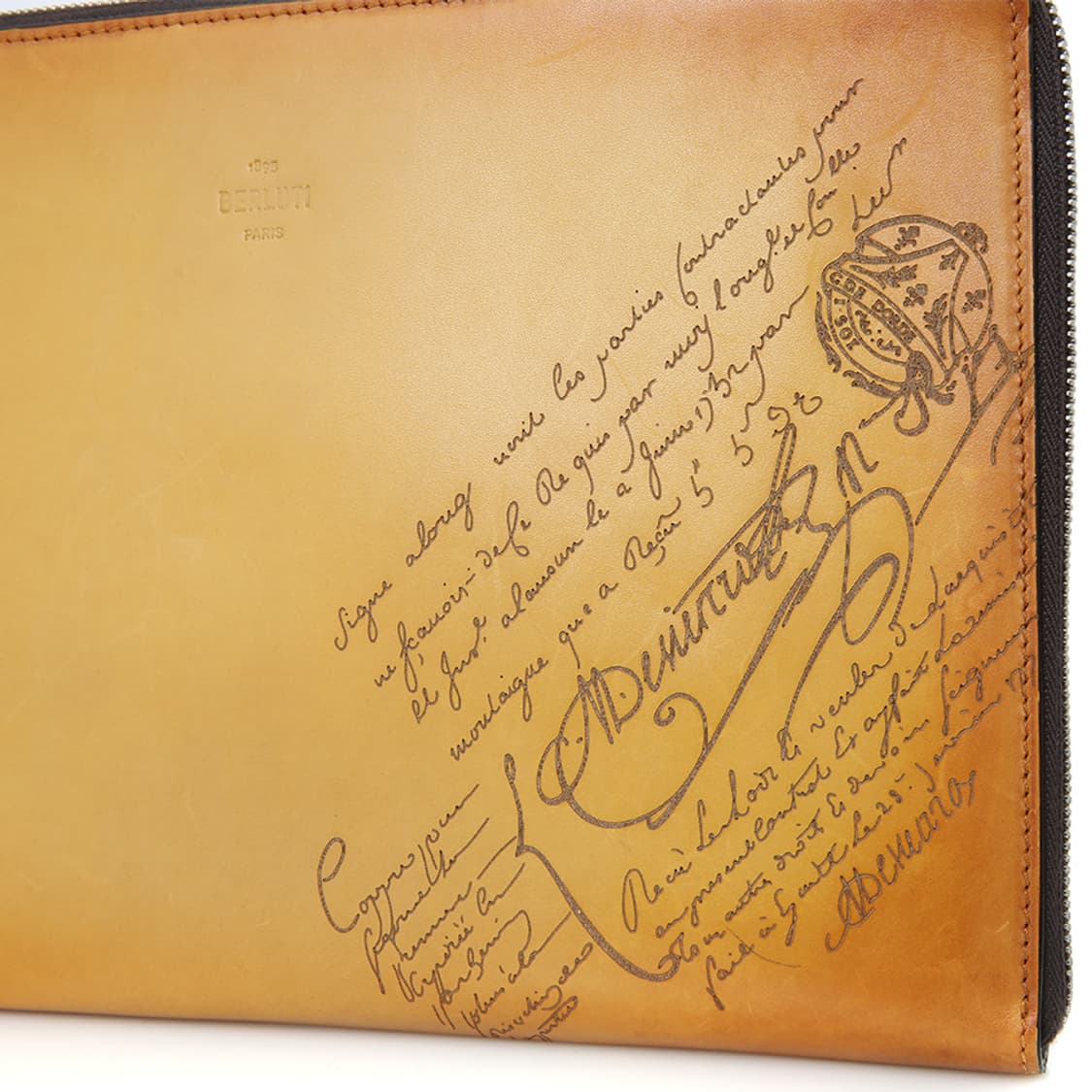 벨루티 니노 클러치 GM 베네치아 레더 지퍼파우치 상품이미지9