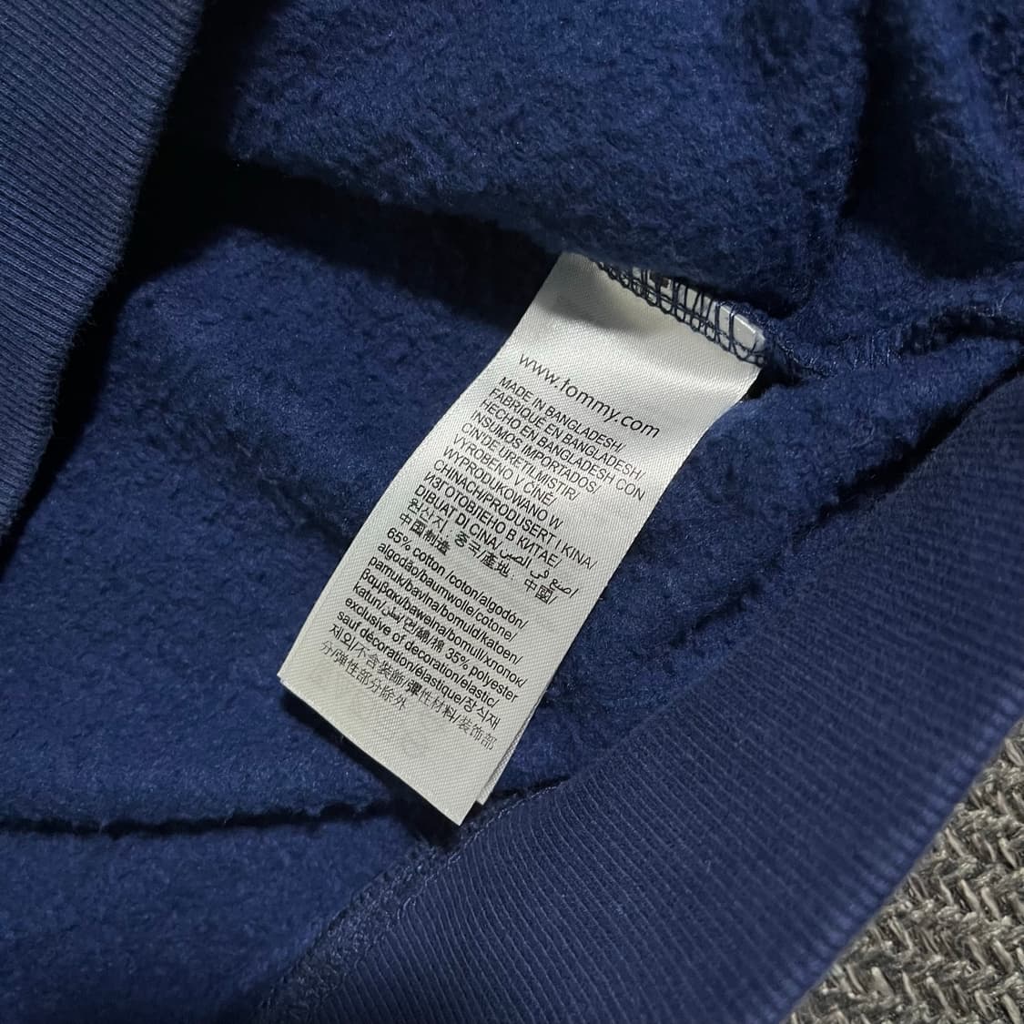 [L] TOMMY JEANS 타미진스 빅로고 맨투맨 상품이미지5