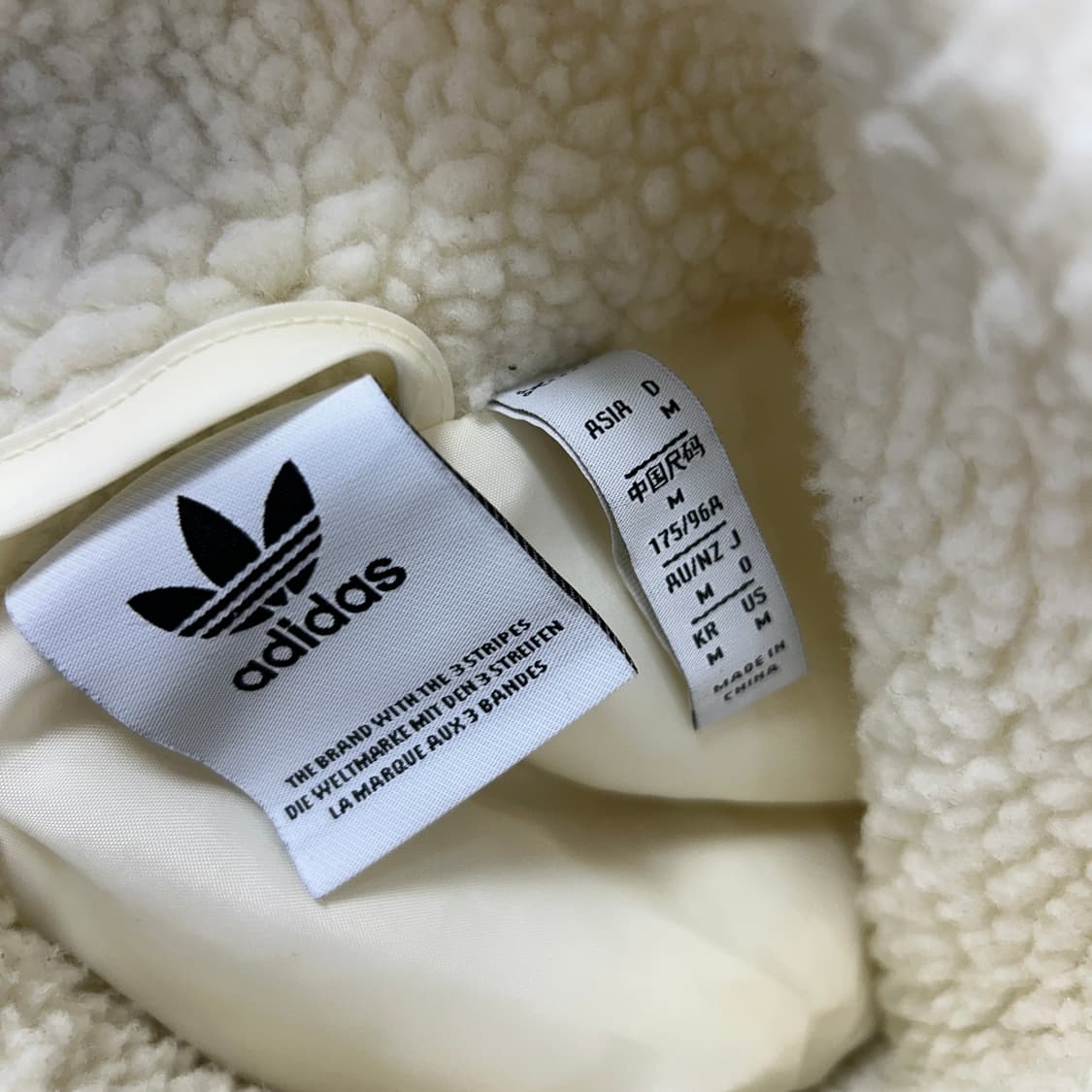 아디다스 빅트레포일 플리스자켓(M) 상품이미지2