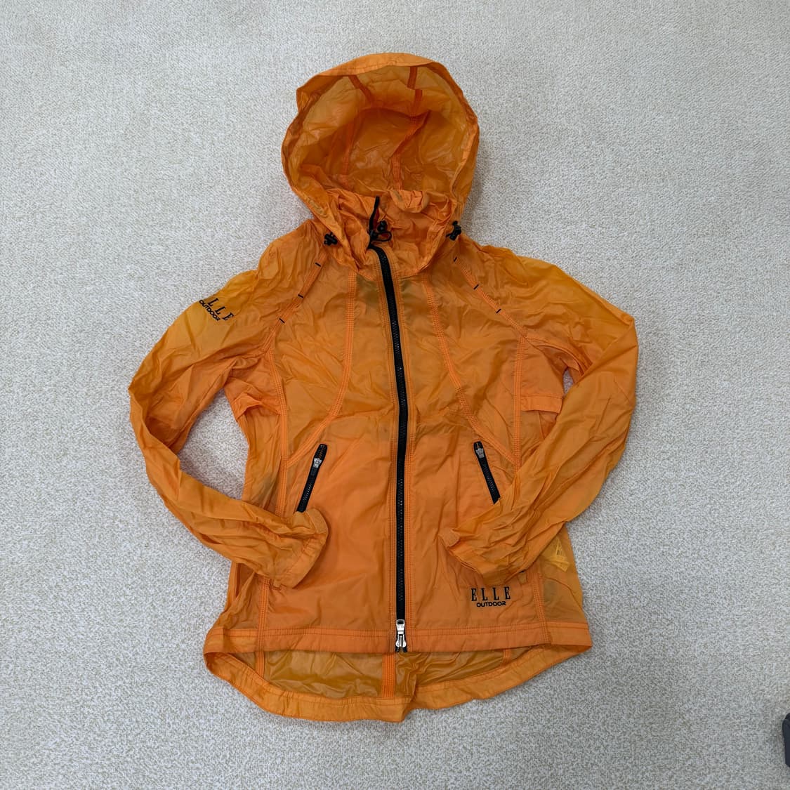 90 엘르 아웃도어 여성 후드 바람막이 0128T1 상품이미지1