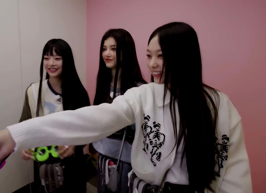 나이스고스트클럽 니트 집업 (르세라핌 채원 착용) 상품이미지6